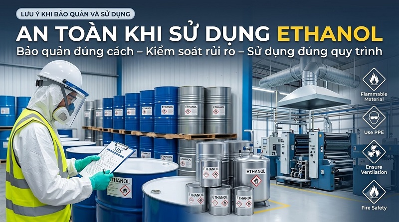 Ethanol Trong Mực In Bao Bì: Vai Trò, Ứng Dụng Và Tiêu Chí Lựa Chọn